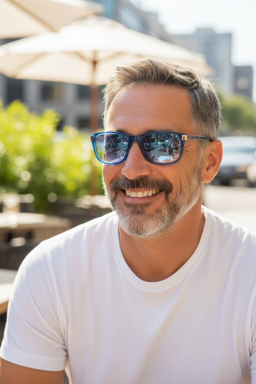 DIVO rectangular men sunglasses-C12